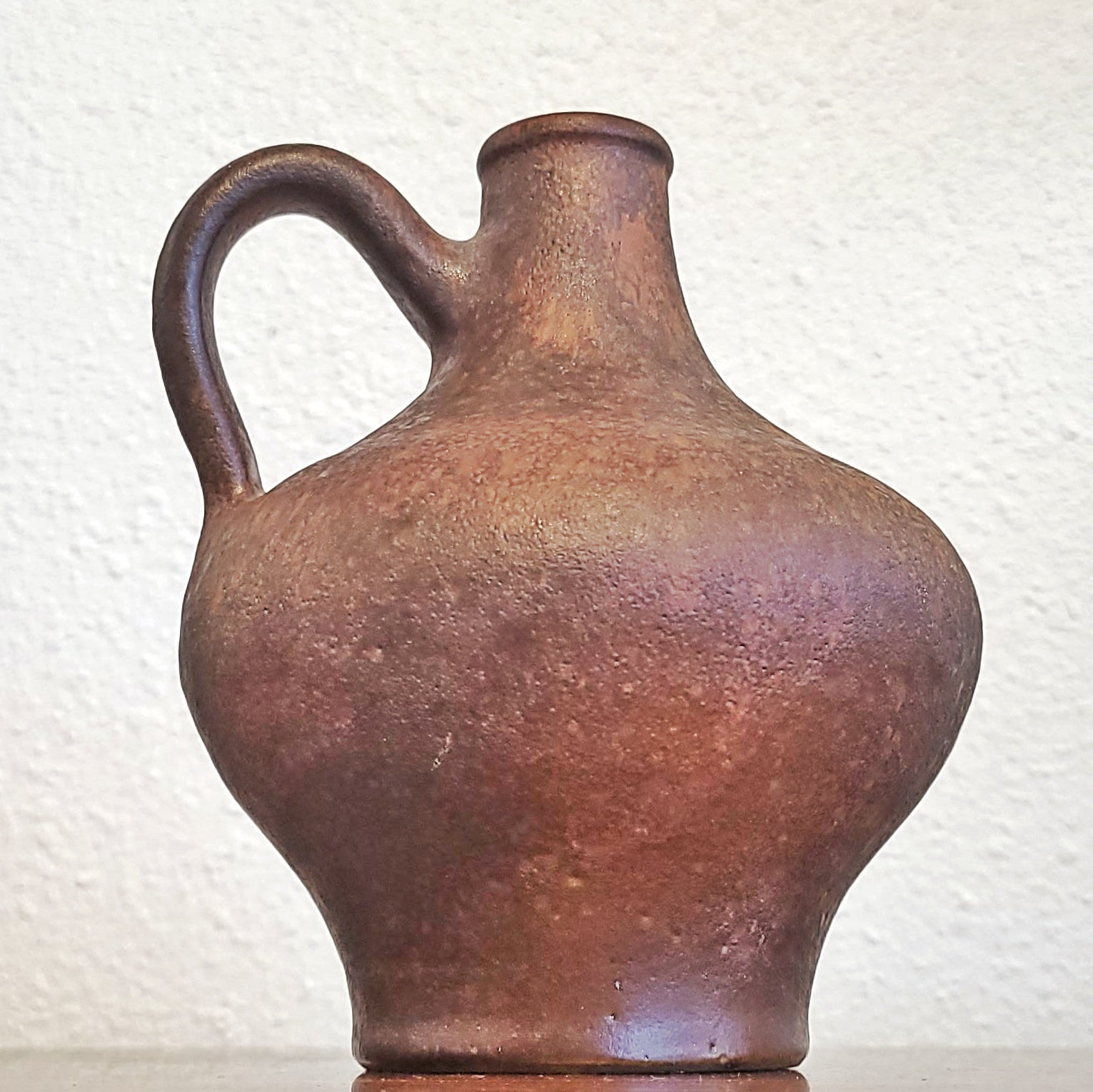 HARTWIG HEYNE STUDIO POTTERY HANDLE VASE