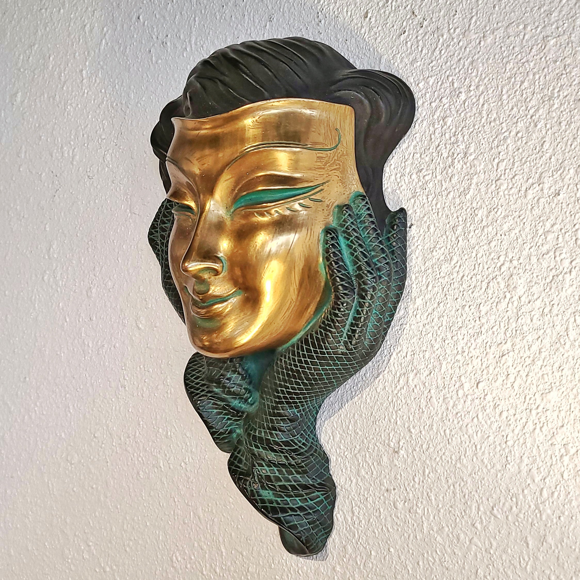 PETER LUDWIG WALL MASK FOR ACHATIT WERKSTÁTTEN (1950s)