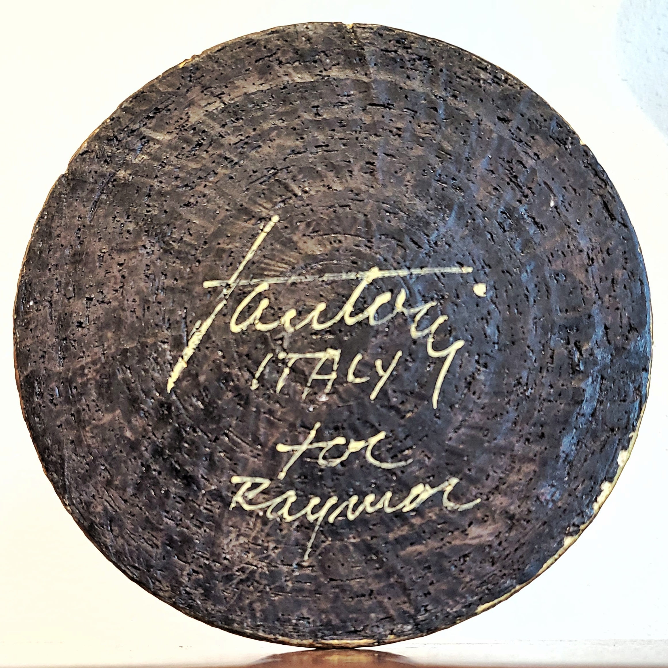 UNUSED MARCELLO FANTONI ASHTRAY FOR RAYMOR (ITALY)