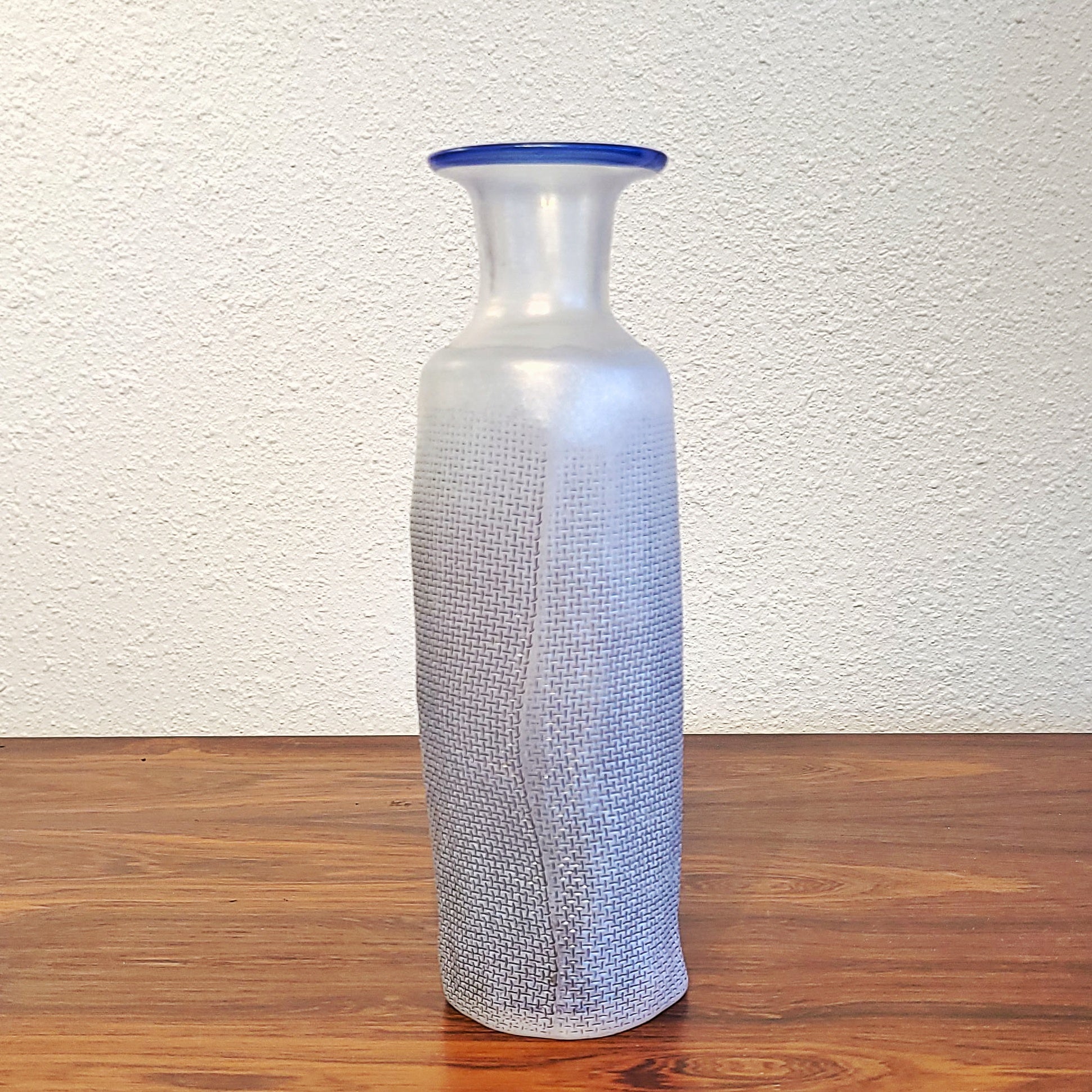 BERTIL VALLIEN ‘NETWORK’ SERIES BOTTLE VASE FOR BODA GLASSWORKS