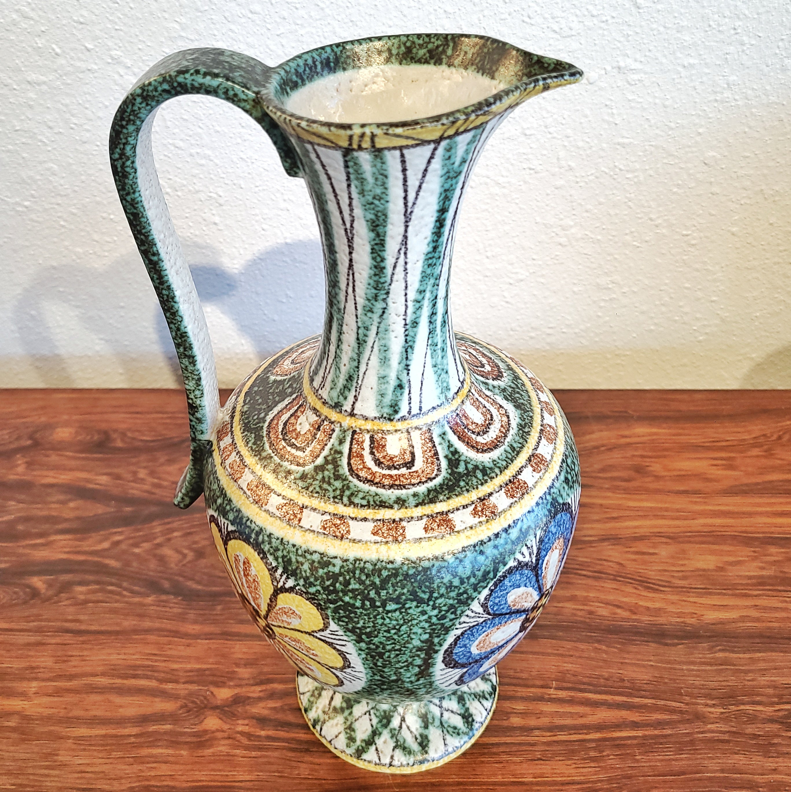 TALL RUSCHA KERAMIK ‘KAIRO’ EWER VASE Nr. 311/5