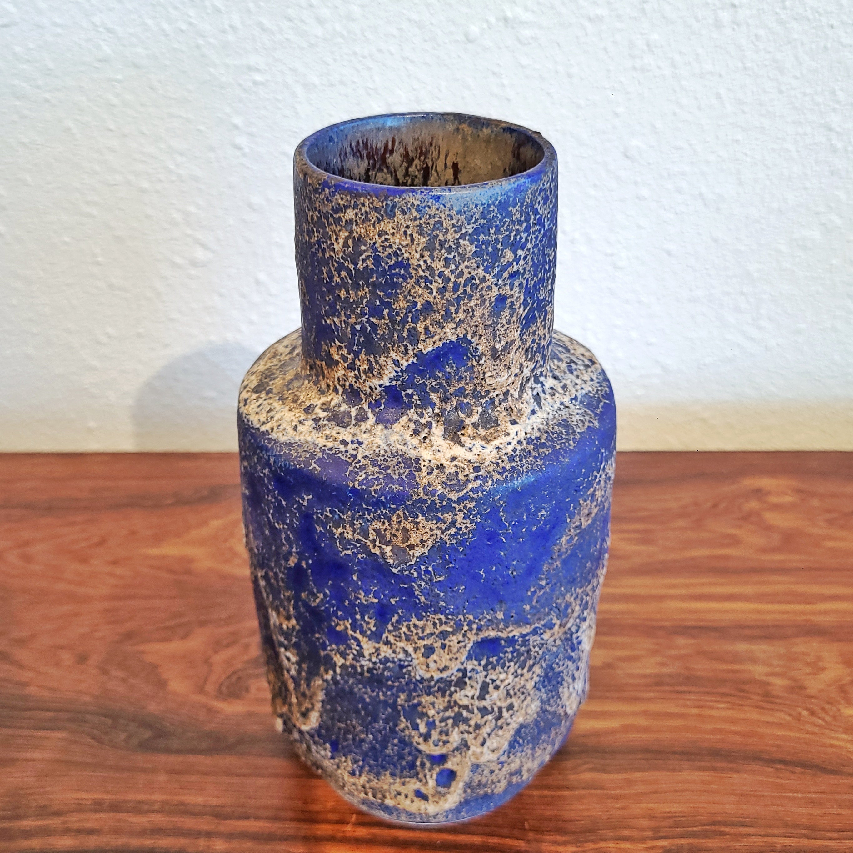 RUSCHA KERAMIK FAT LAVA ‘CORTINA’ VASE Nr. R-15