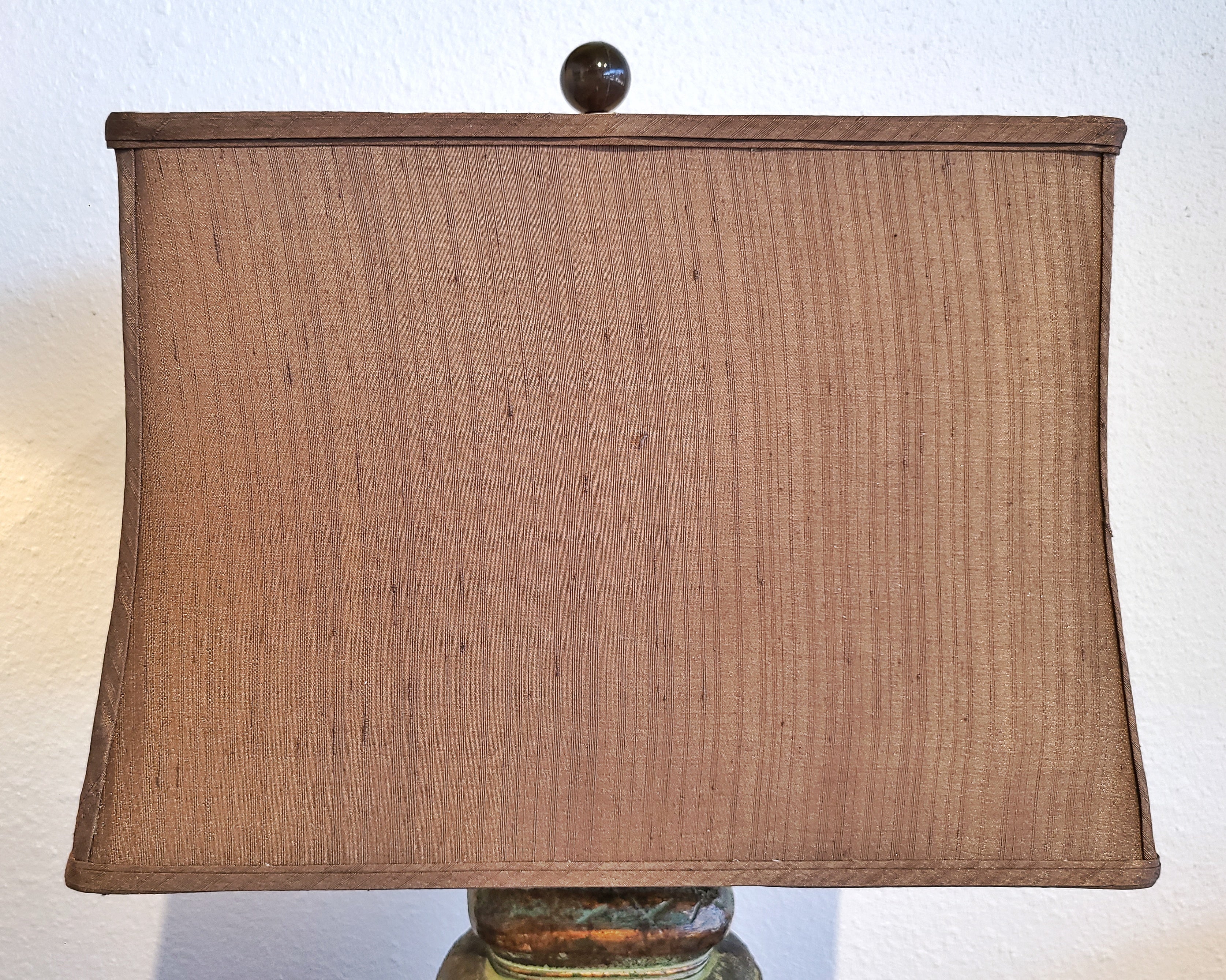 BRONZE FREDERICK COOPER TABLE LAMP IN THE STYLE OF JAMES MONT