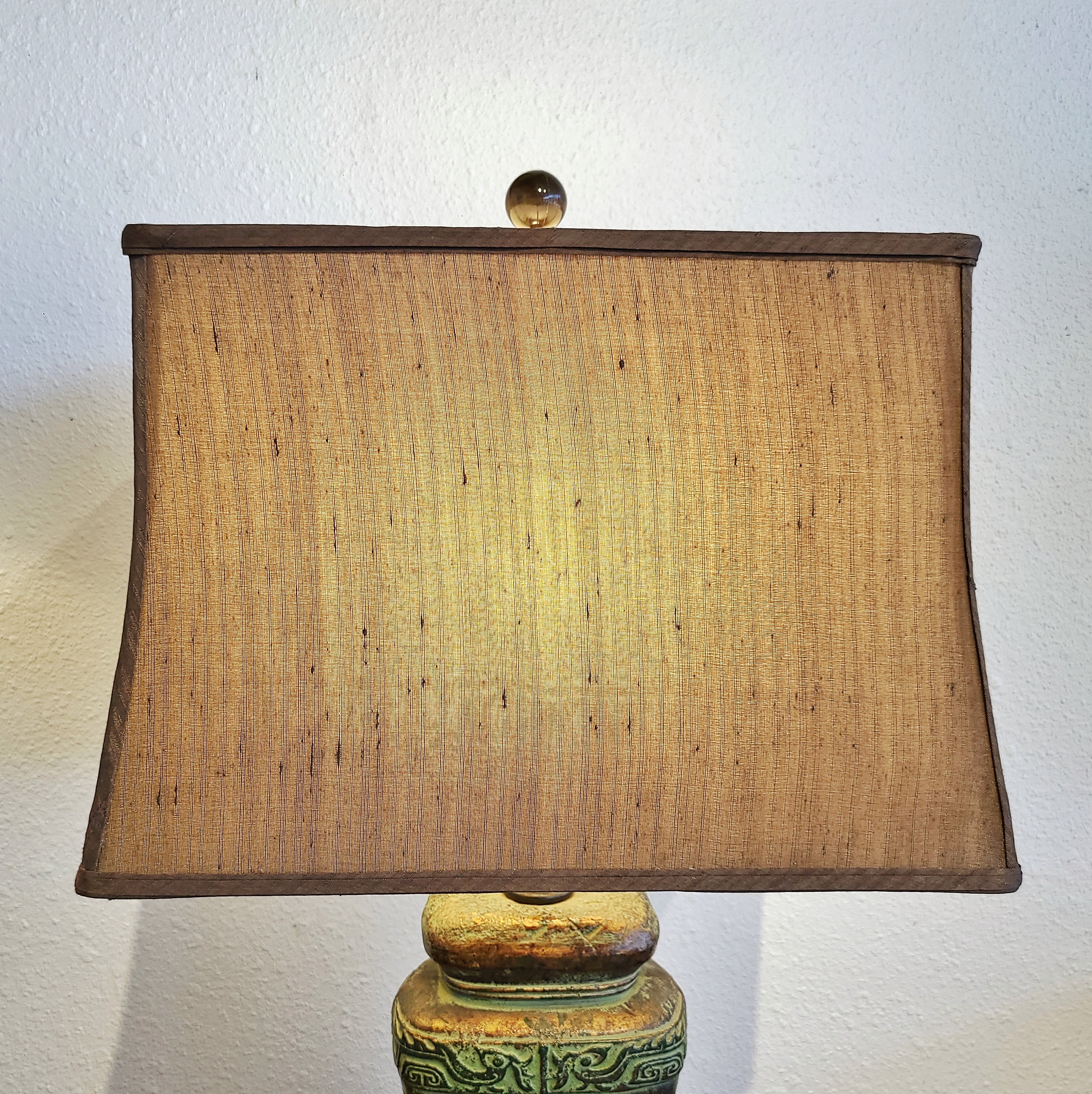 BRONZE FREDERICK COOPER TABLE LAMP IN THE STYLE OF JAMES MONT