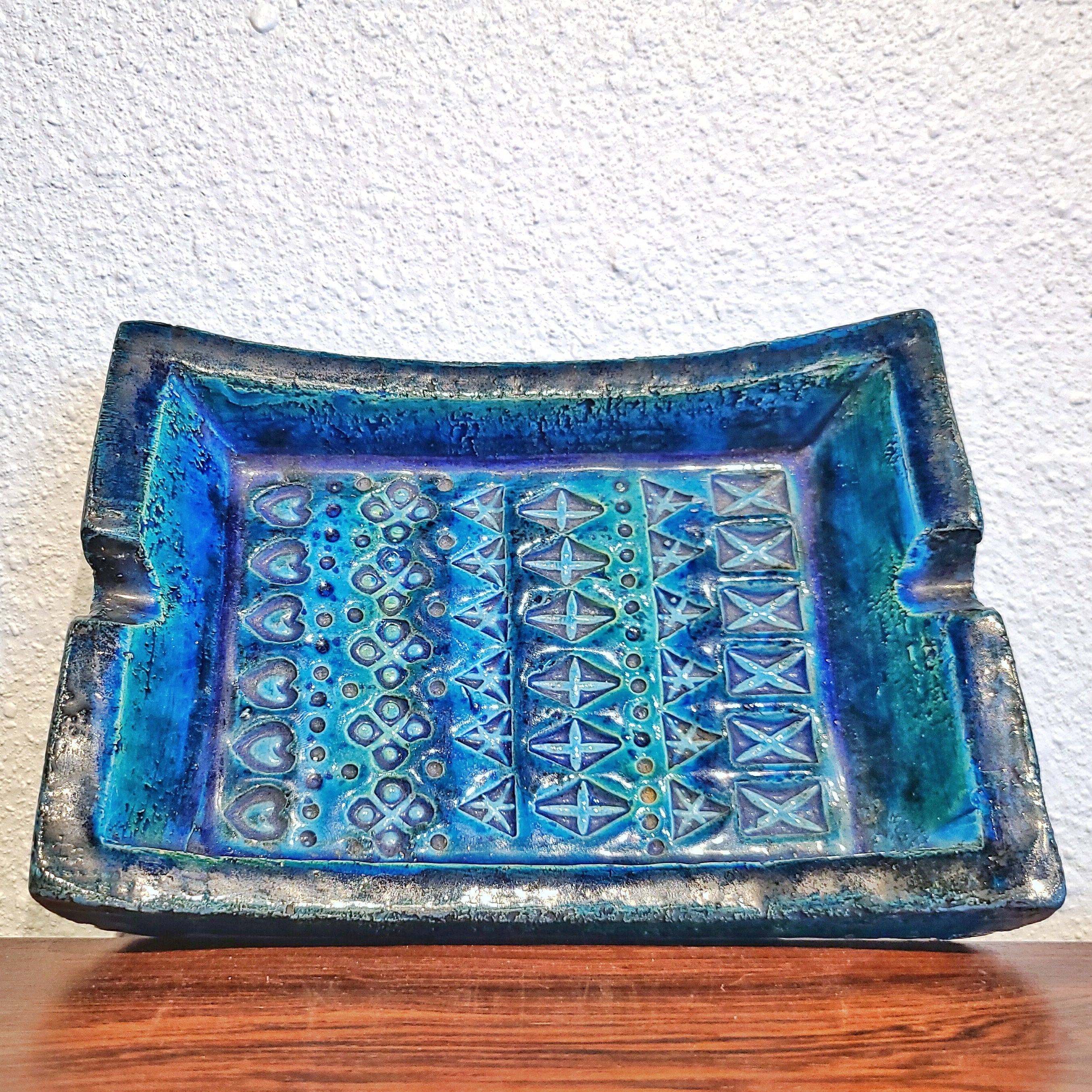 EARLY “RIMINI BLU” ASHTRAY BY ALDO LONDI FOR BITOSSI