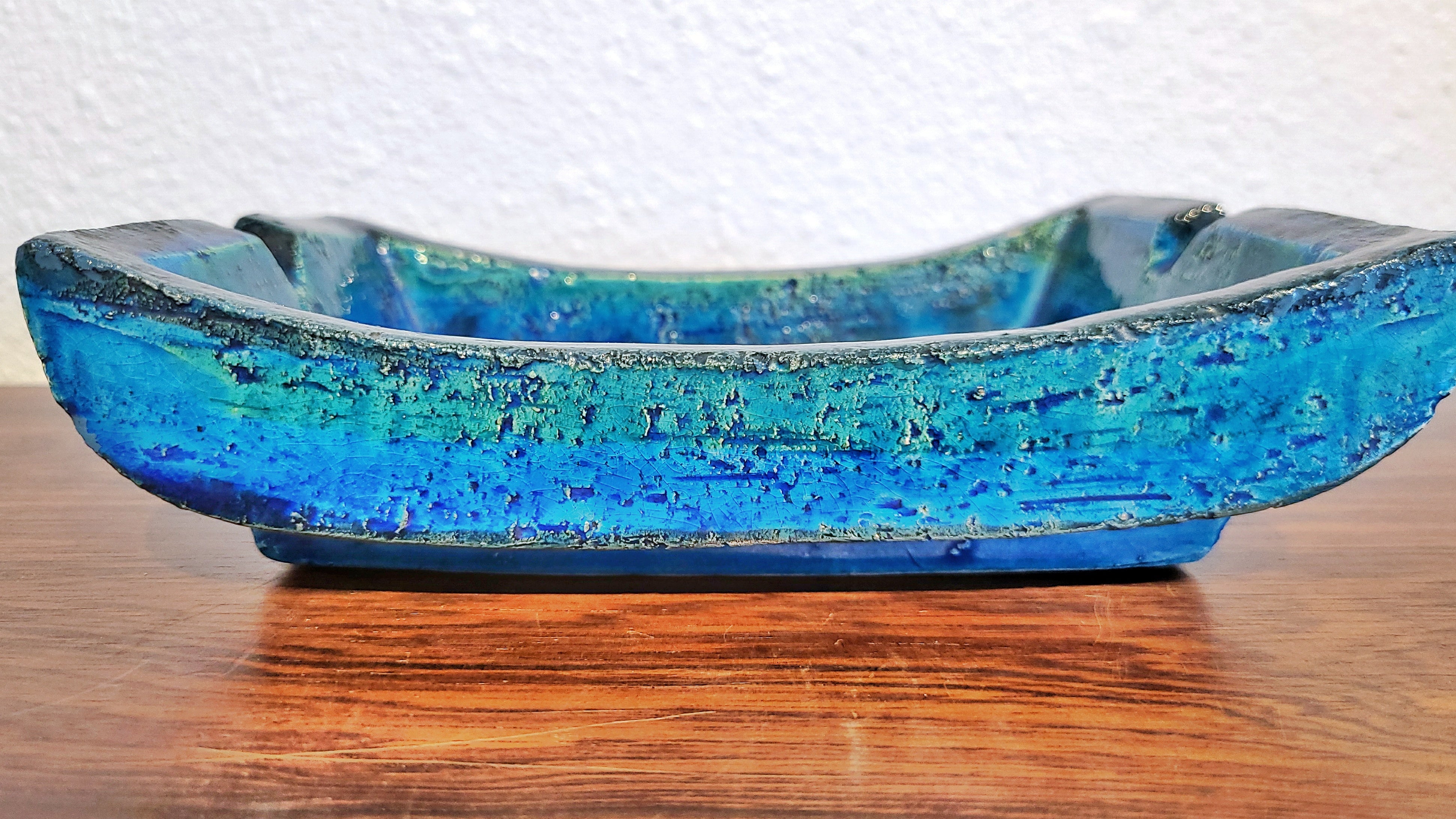 EARLY “RIMINI BLU” ASHTRAY BY ALDO LONDI FOR BITOSSI