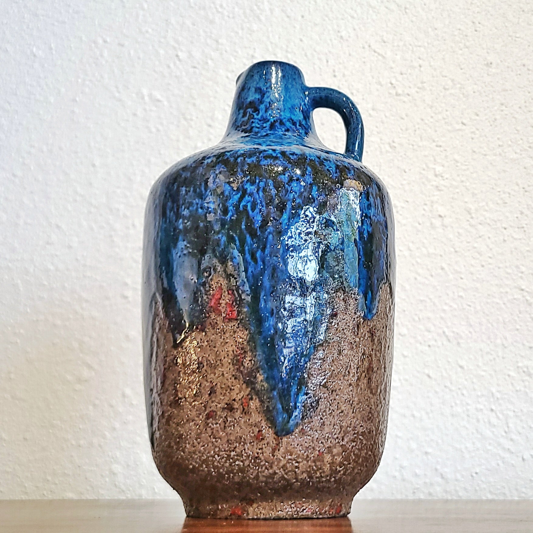 HANNS WELLING ‘INCRUSTA’ JUG VASE Nr.219 FOR CERAMANO