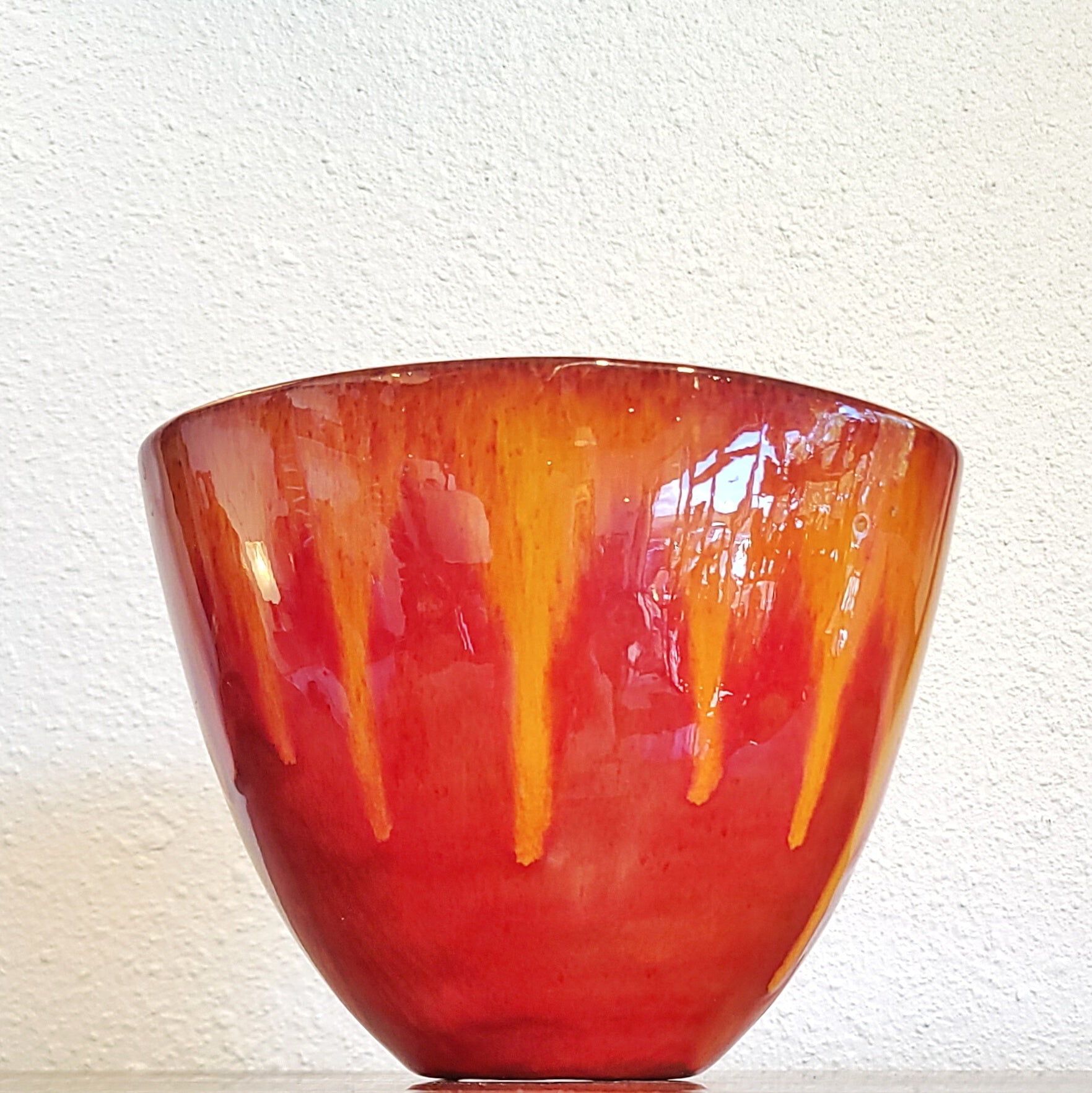 WILLIAM & POLIA PILLIN FLAMBÉ BOWL OR CACHEPOT