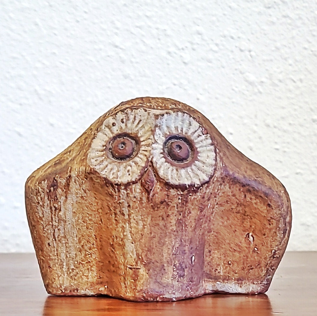 GERHARD LIEBENTHRON OWL SCULPTURE