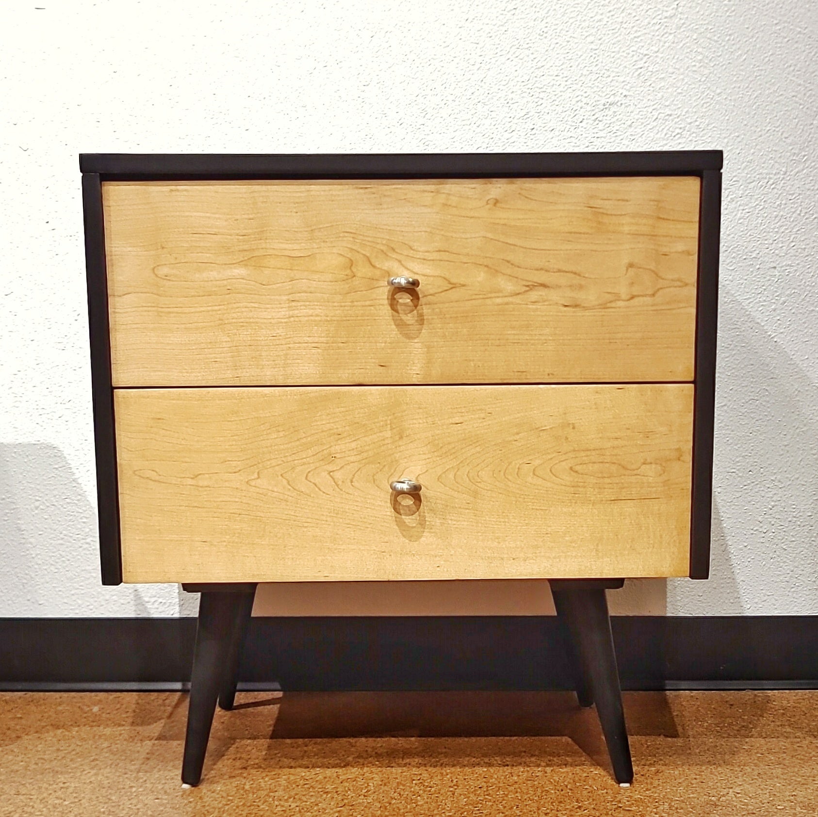 MAPLE 'PLANNER GROUP' NIGHTSTAND BY PAUL MCCOBB  FOR WINCHENDON