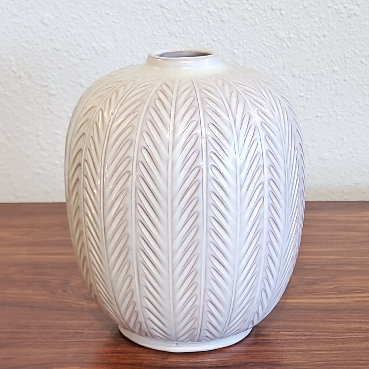 ANNA-LISA THOMSON INCISED VASE FOR UPSALA-EKEBY (SWEDEN, 1940s)