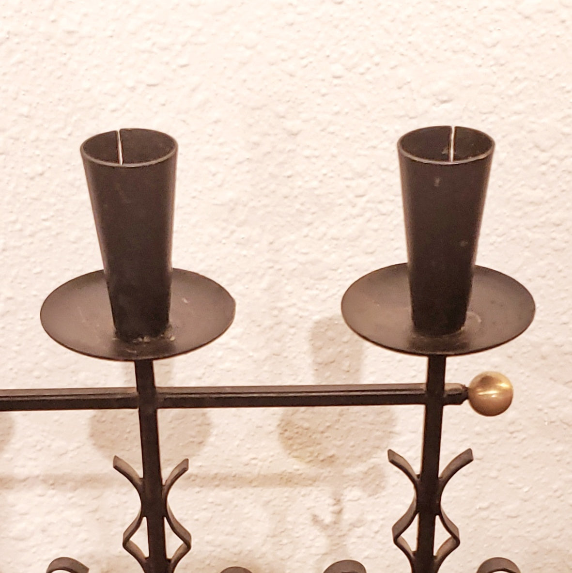 HB BO-SVENSK PRODUKT WROUGHT IRON CANDELABRA