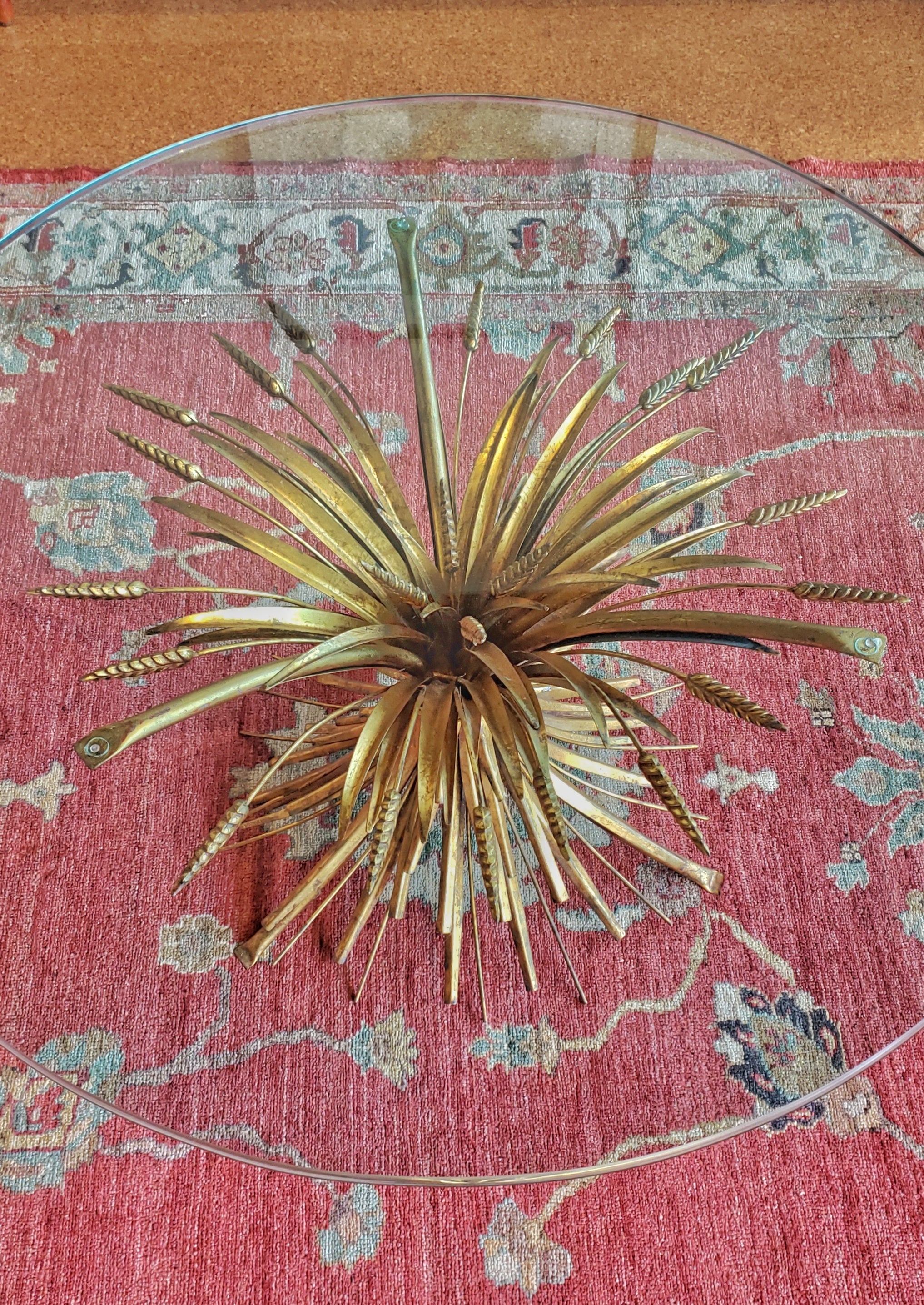 1960s COCO CHANEL ‘SHEAF OF WHEAT’ COFFEE TABLE