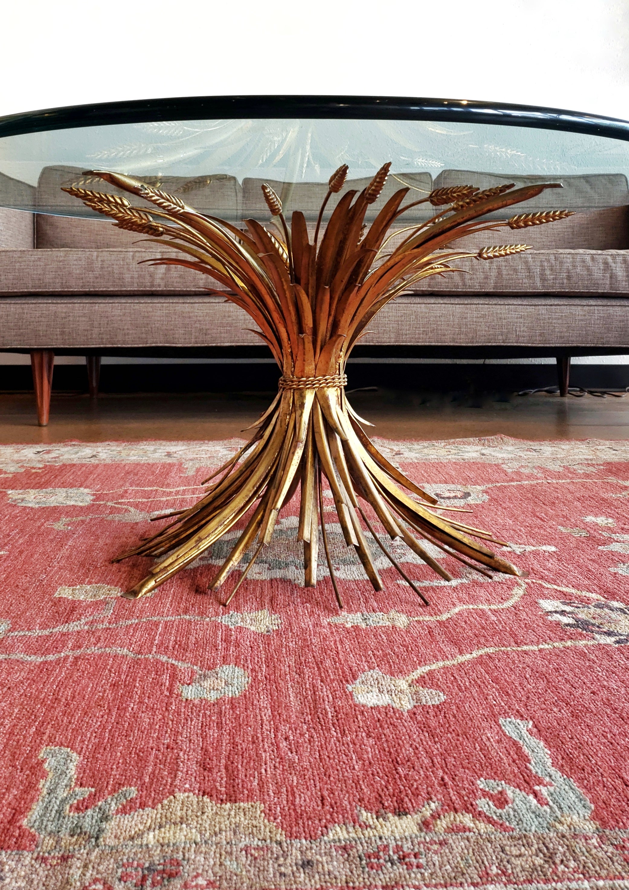 1960s COCO CHANEL ‘SHEAF OF WHEAT’ COFFEE TABLE