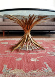 1960s COCO CHANEL "SHEAF OF WHEAT" COFFEE TABLE