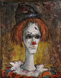 CLOWN PORTRAIT BY JULES DUFFART (1960s)