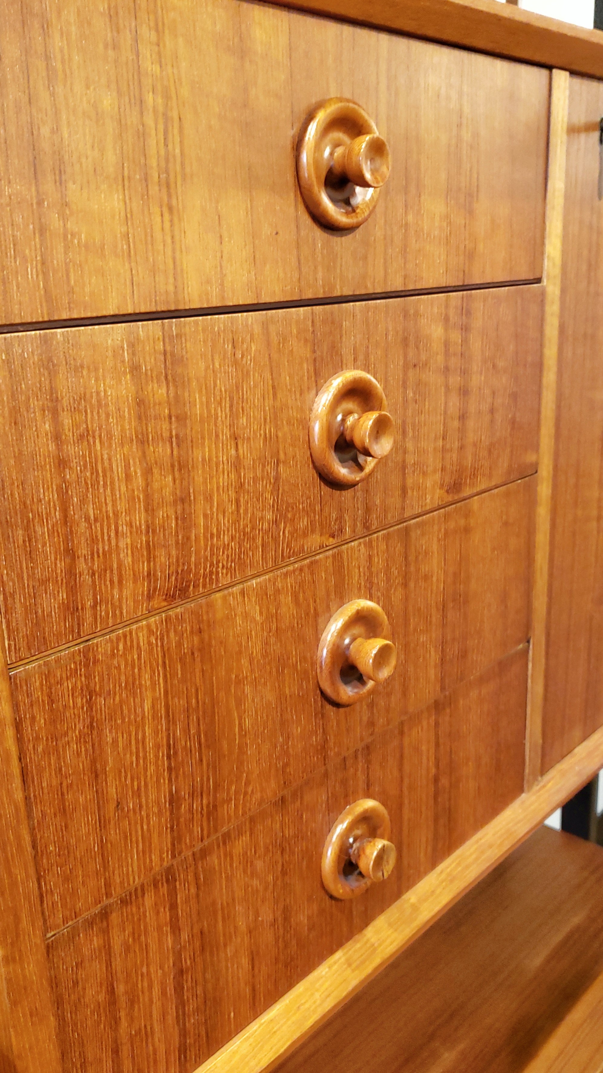 1960s TEAK ITALIAN WALL UNIT