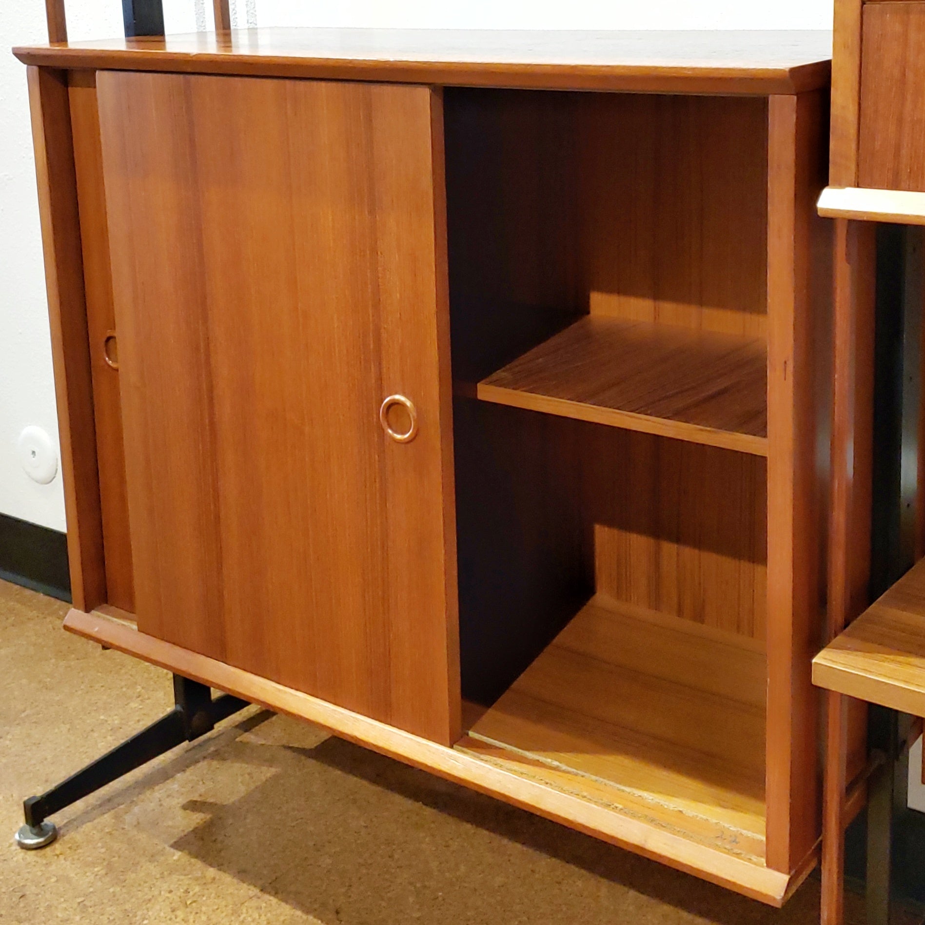 1960s TEAK ITALIAN WALL UNIT