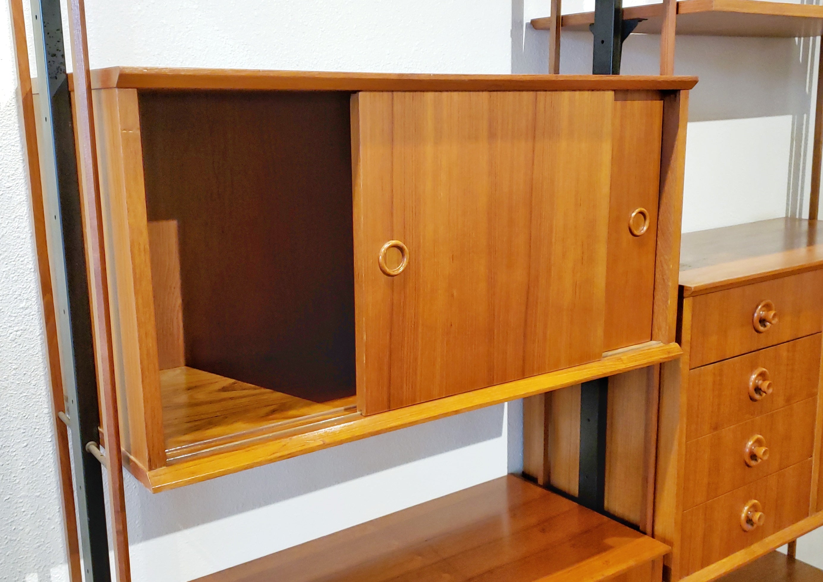 1960s TEAK ITALIAN WALL UNIT