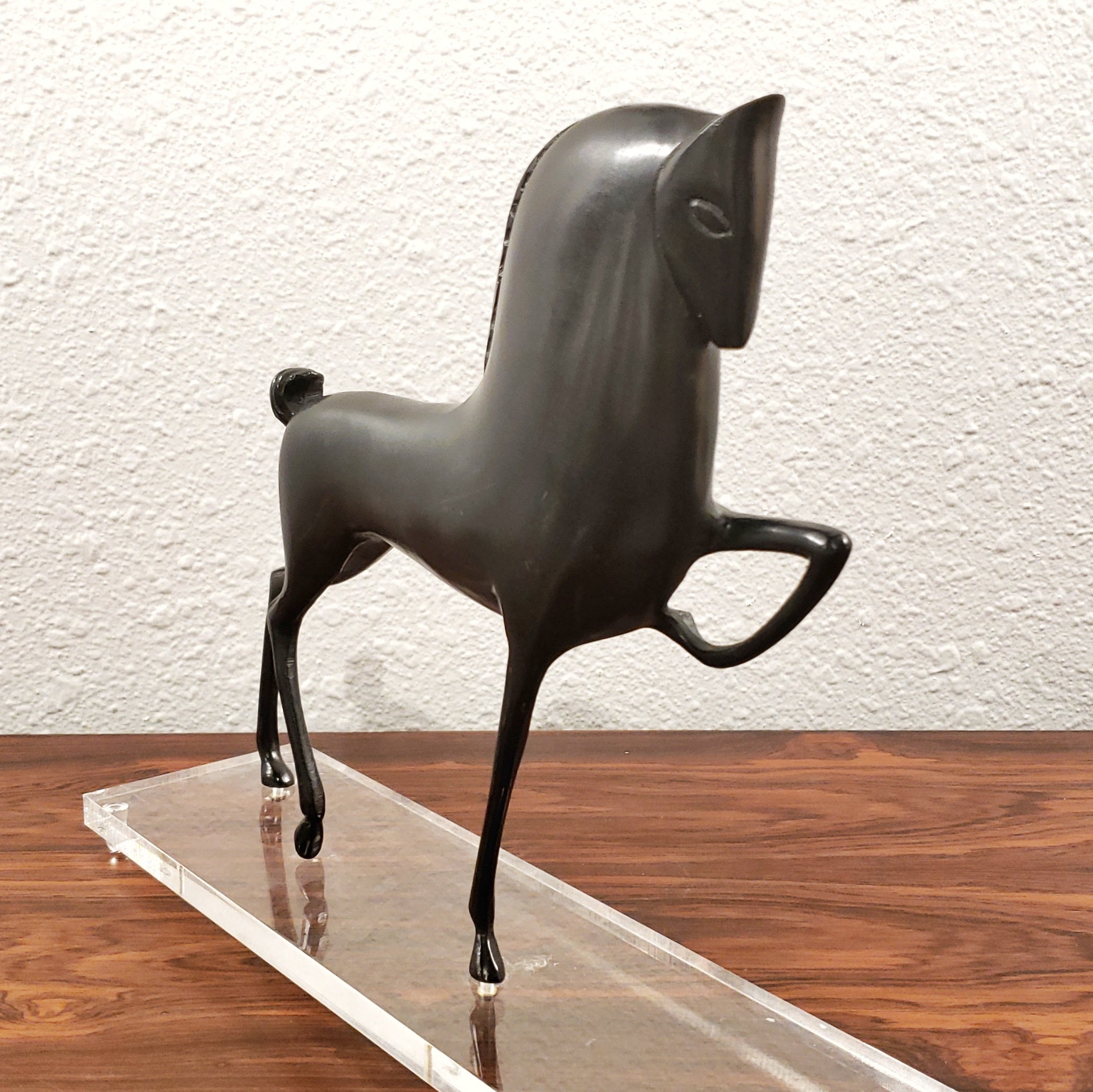 ETRUSCAN-STYLE BRONZE HORSE