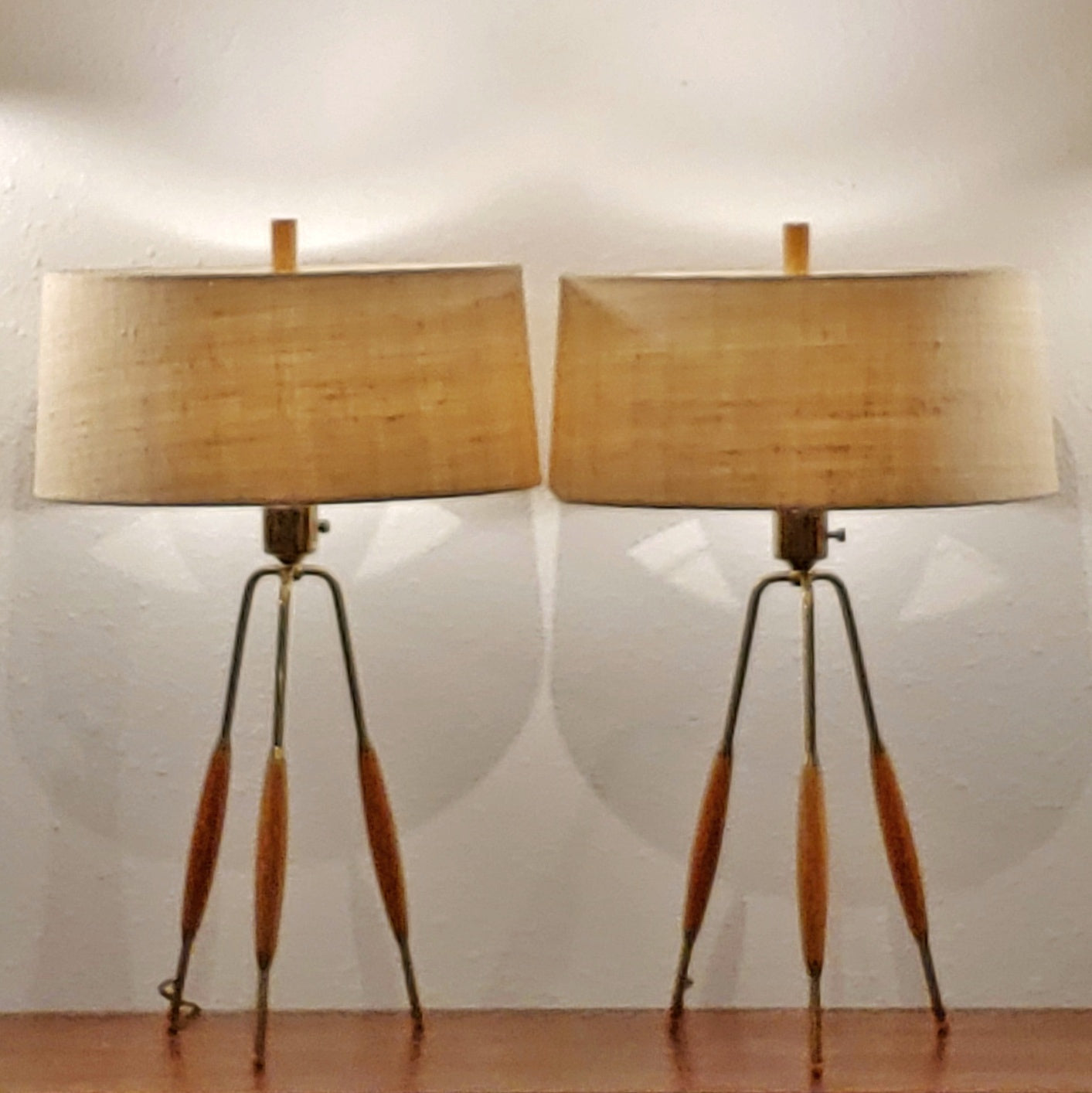 GERALD THURSTON TABLE LAMPS FOR LIGHTOLIER