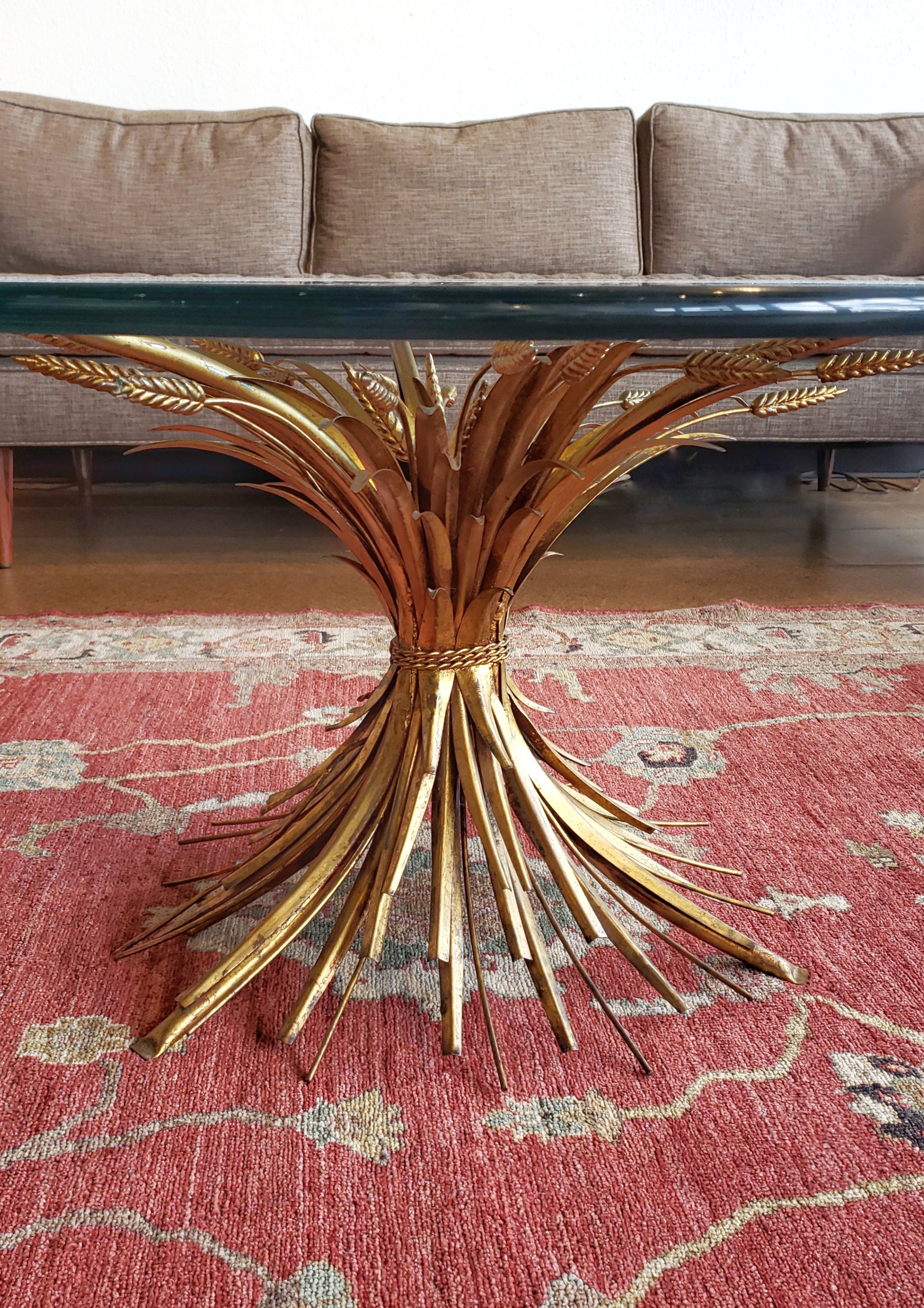 1960s COCO CHANEL ‘SHEAF OF WHEAT’ COFFEE TABLE