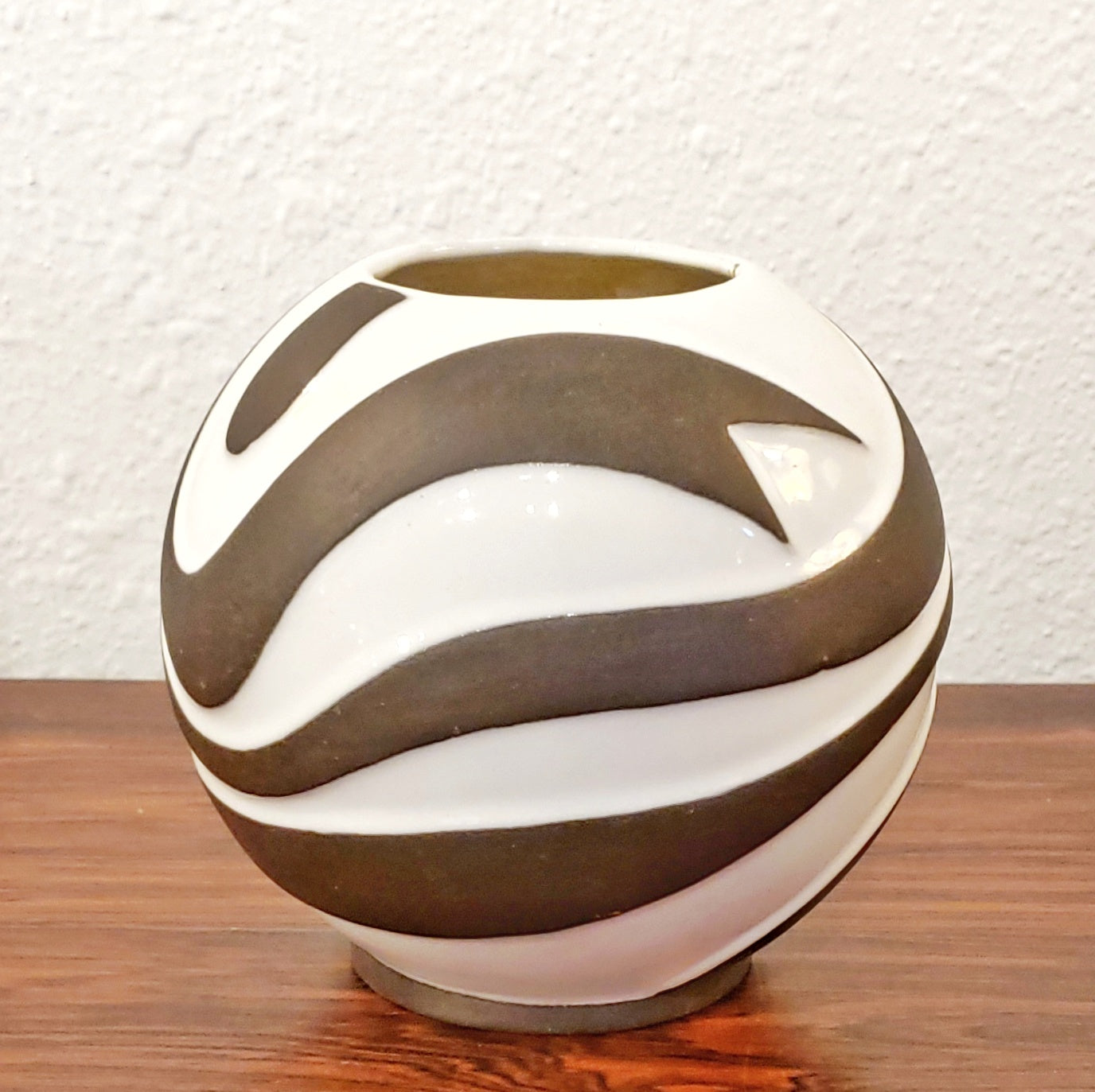 1950s GOLDSCHEIDER KERAMIK VASE Nr. 119 (12 cm)