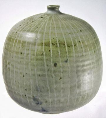 STONEWARE VESSEL BY EUNICE PRIETO