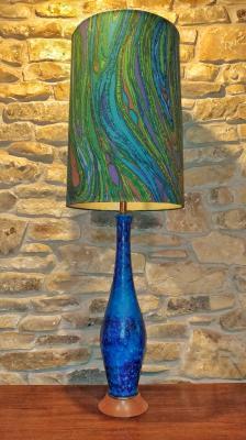 PSYCHEDELIC TABLE LAMP IN THE STYLE OF INGRID ATTERBERG FOR UPSALA-EKEBY