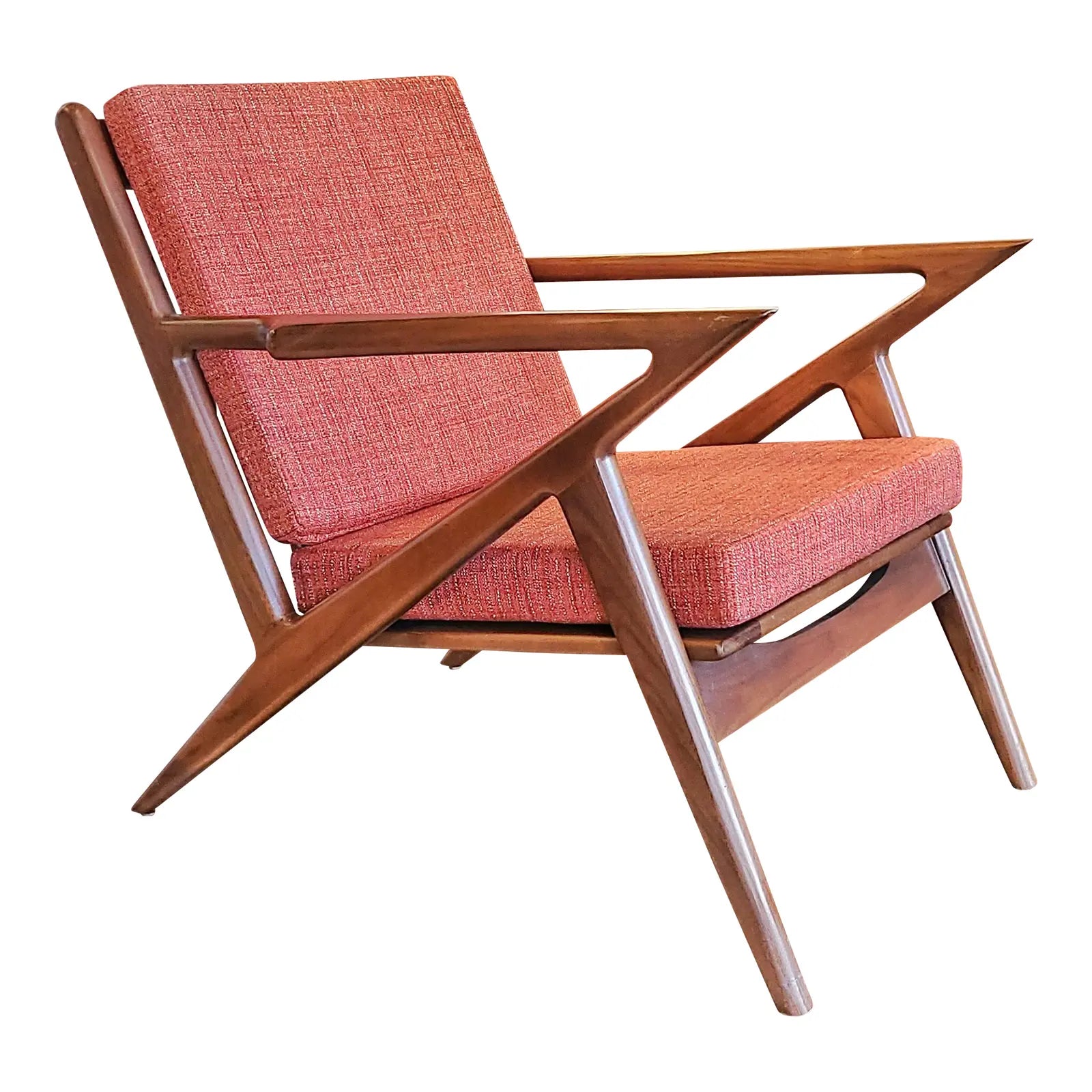 "Z" LOUNGE CHAIR IN THE STYLE OF POUL JENSEN